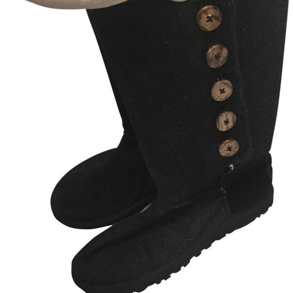 High UGG Black Boots Size: 5 - Picture 1 of 8
